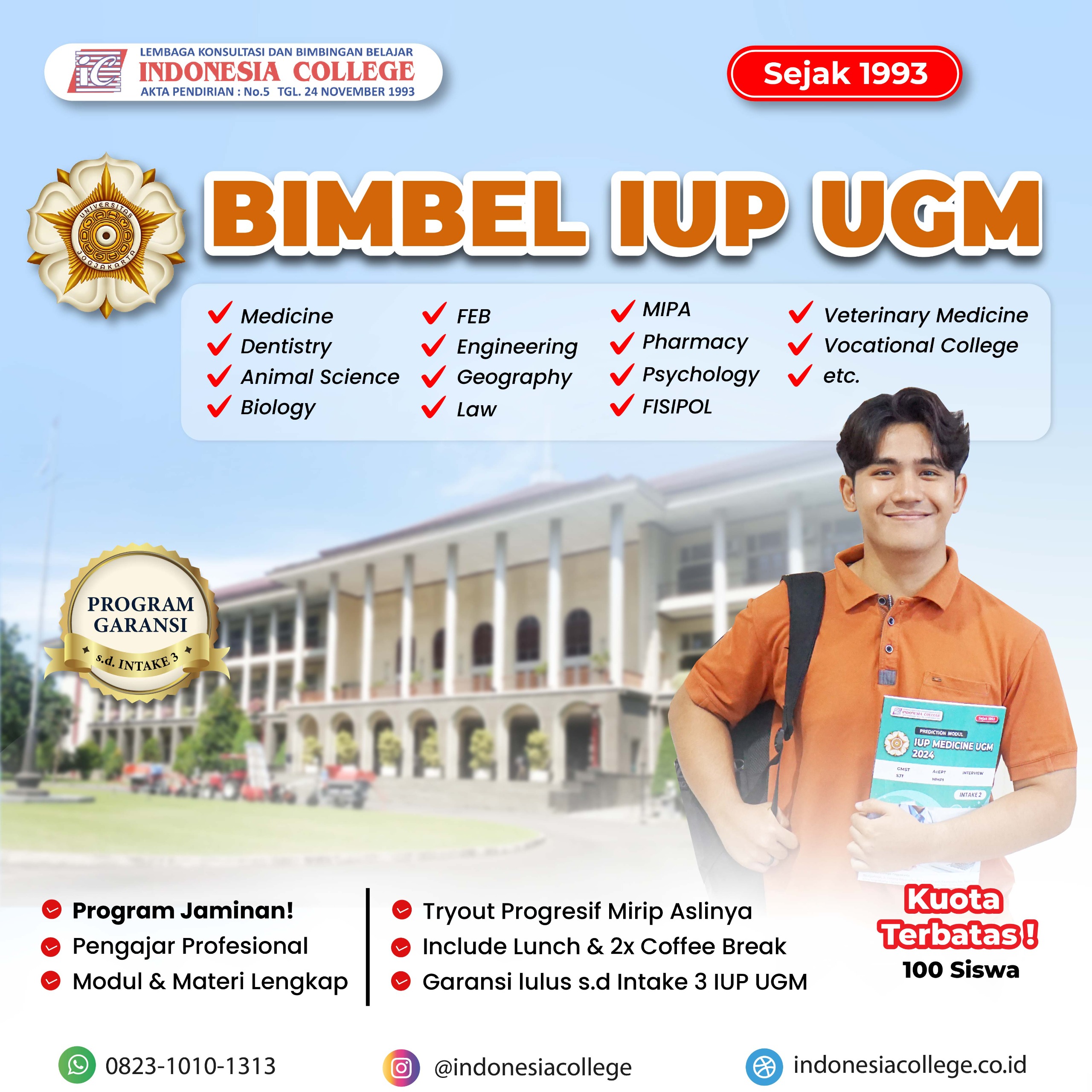 Bimbel IUP UGM 2026